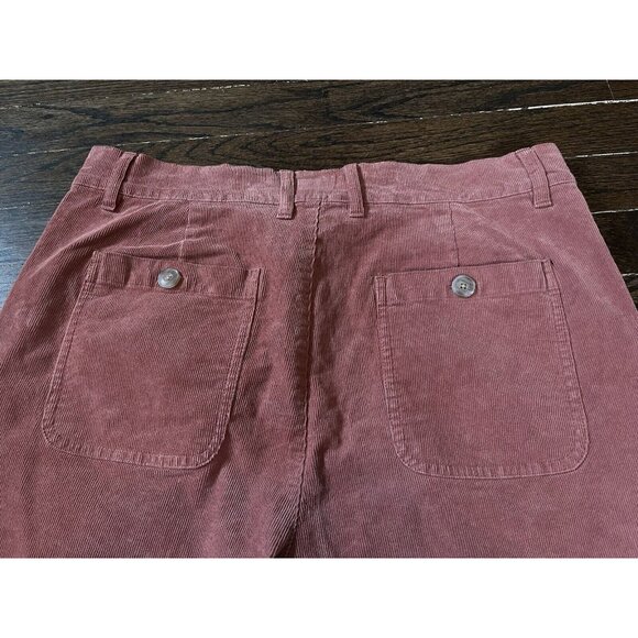 NWT Men's Marine Layer Archive Dominic Cord Shorts Sz 34 Mahogany Red $88 - Picture 6 of 8